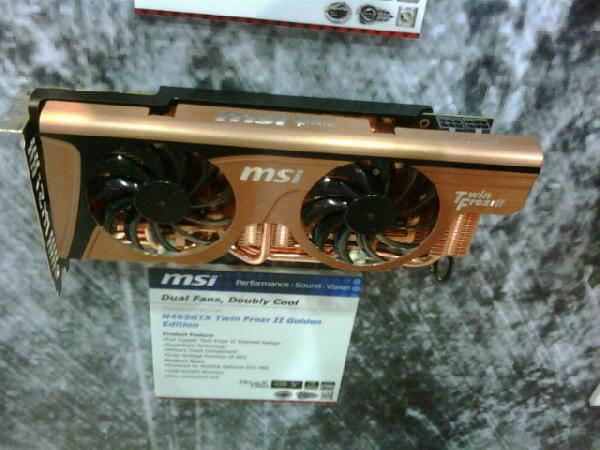 MSI go copper crazed on new GTX 465 Twin Frozr Golden Edition